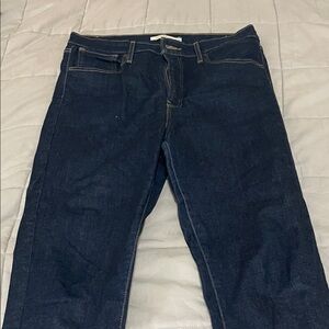 Levi's Women's Dark Blue Skinny Jeans Mile High